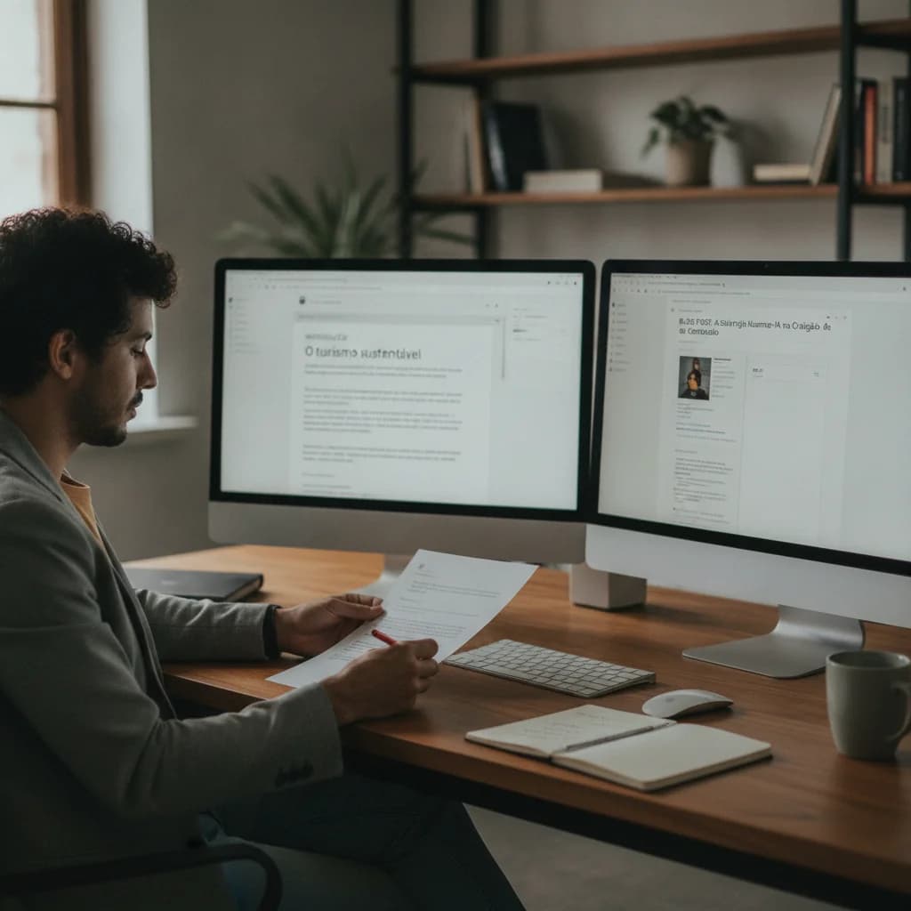 Gerador de Artigos para Blog com IA: quando automatizar ou escrever