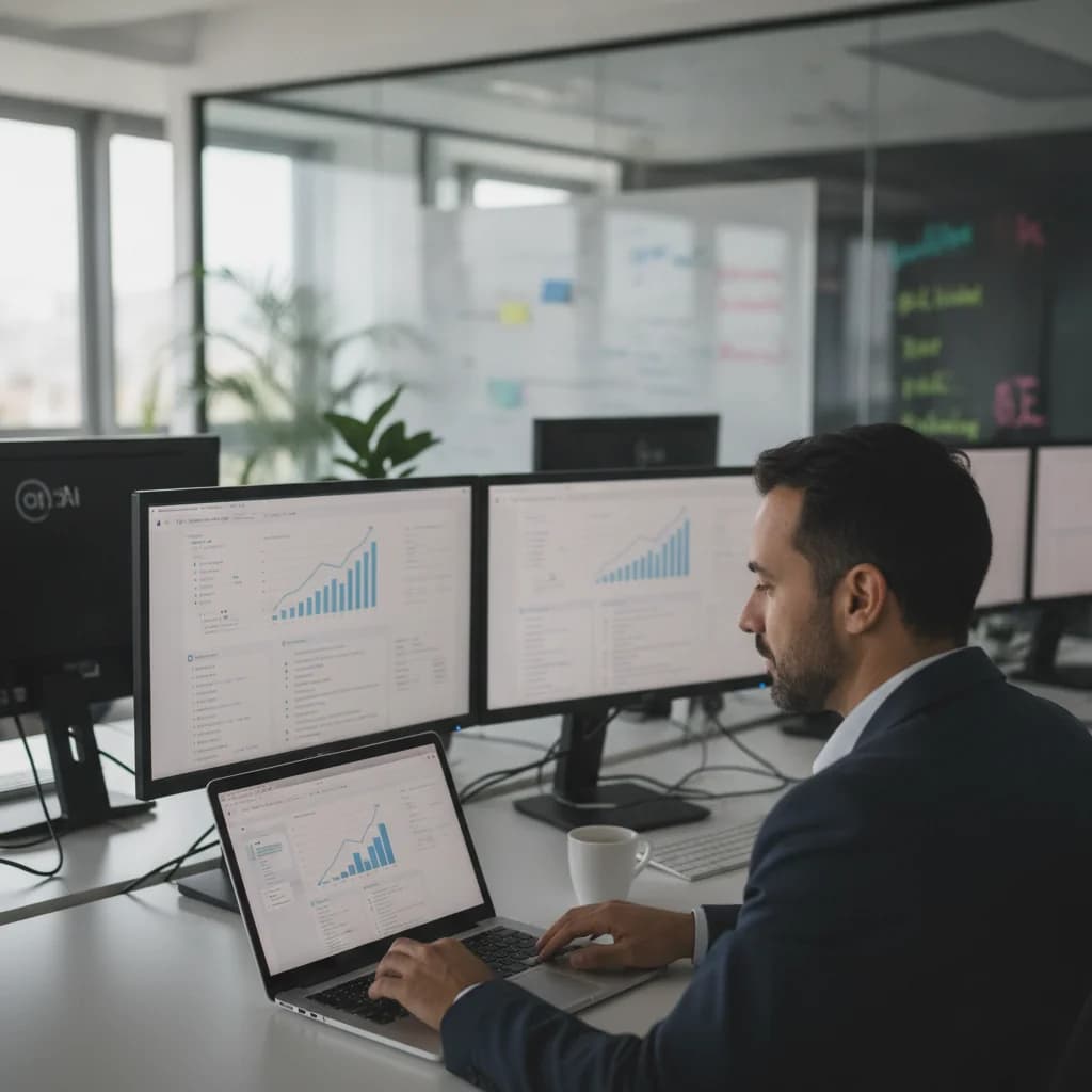 Case Syntharis: o que empresa B2B aprende sobre visibilidade em IA